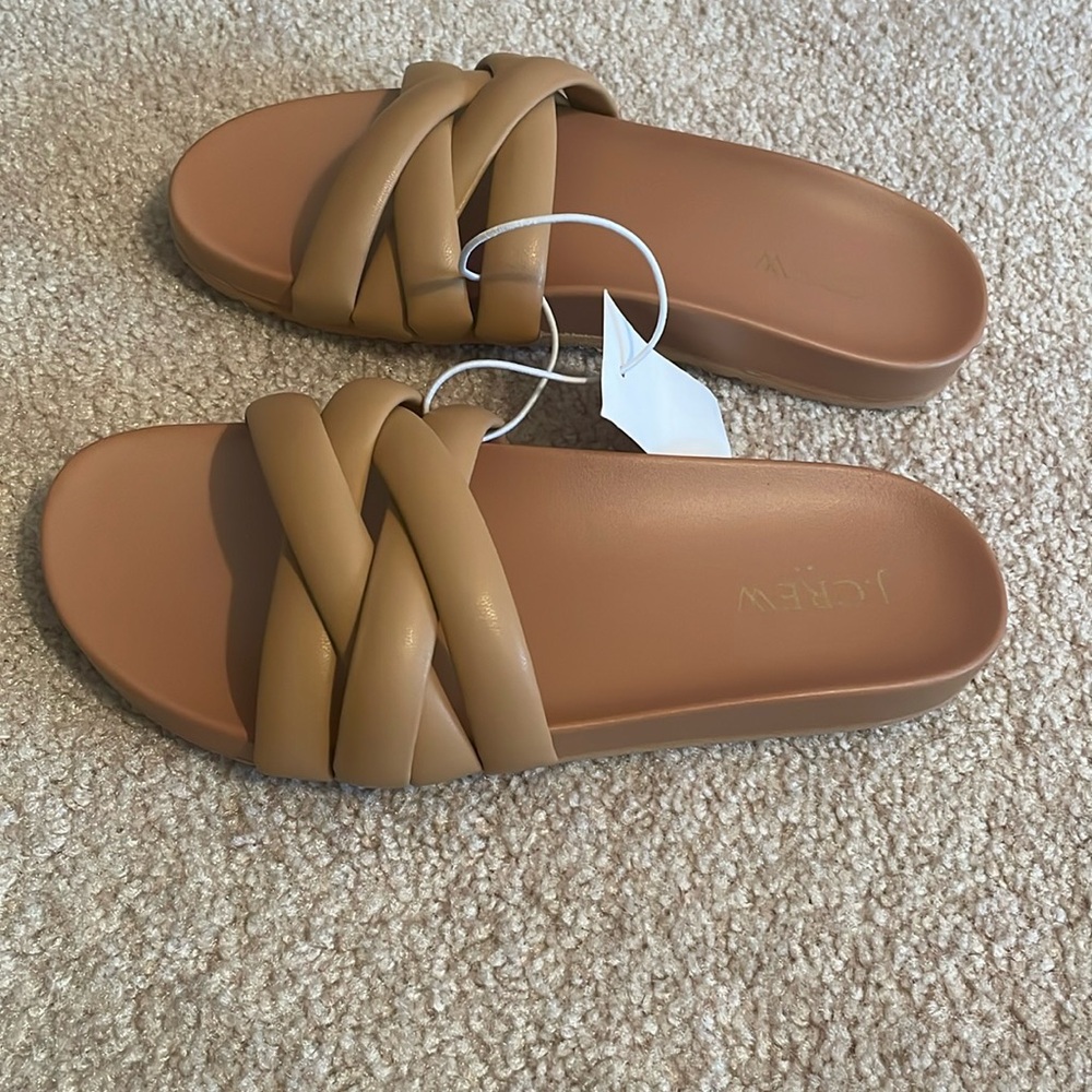 J. Crew Tan Sandals
